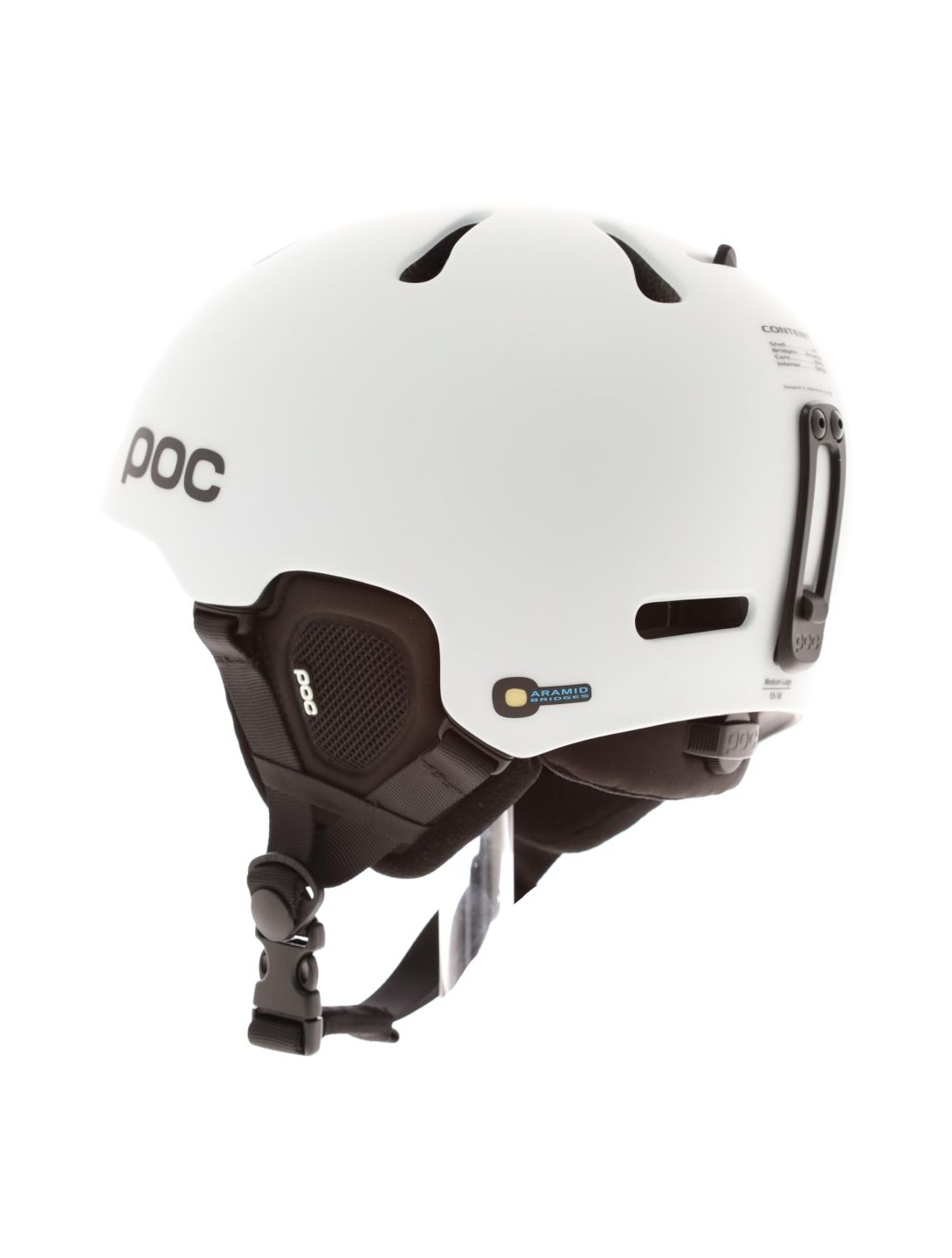 POC, Fornix Spin Skihelm Unisex hyrdrogen weiß 