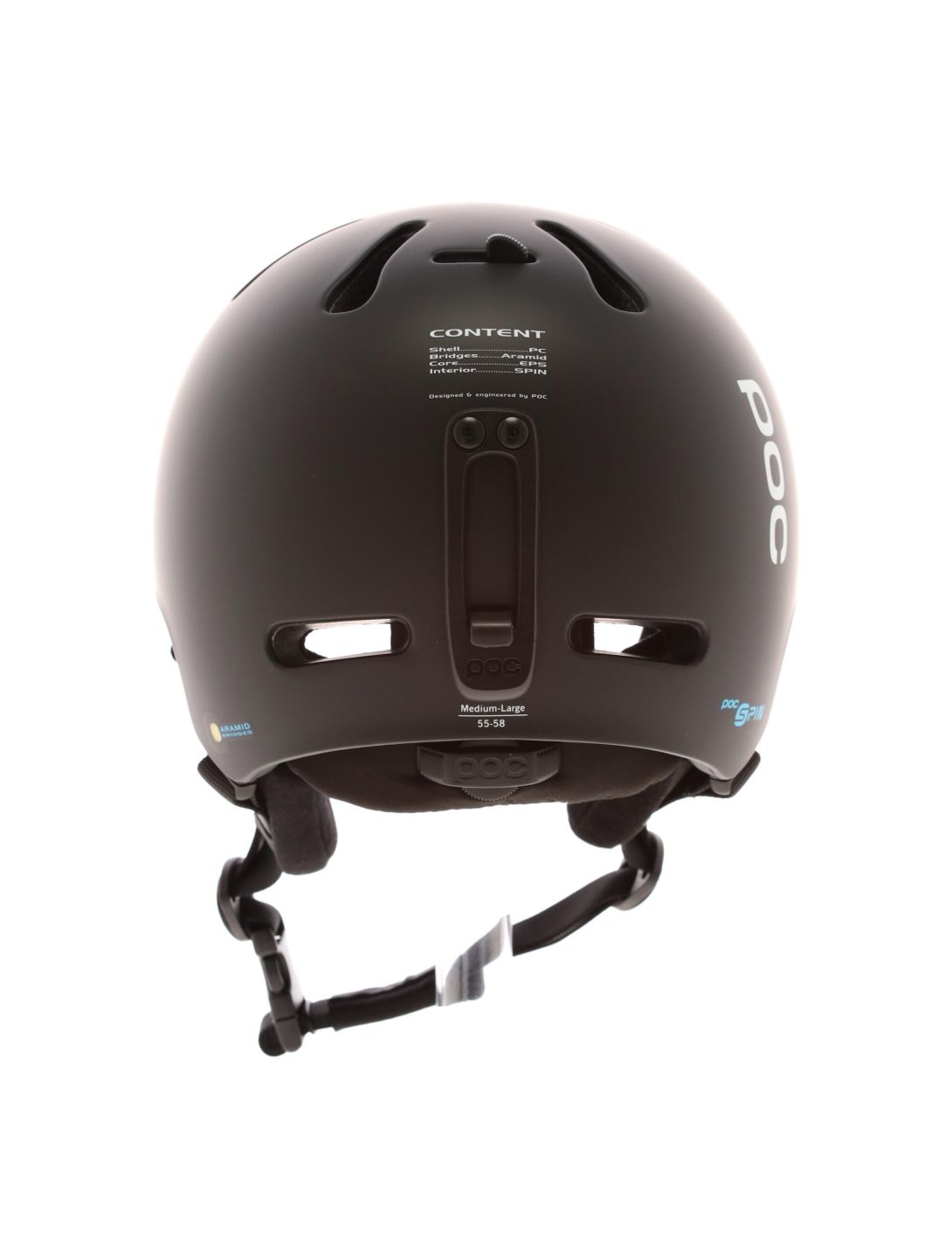 POC, Fornix Spin Skihelm Unisex uranium schwarz 