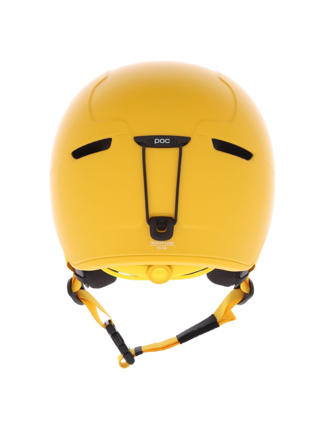 POC, Obex Pure Skihelm Unisex Sulphite Yellow Matt gelb 