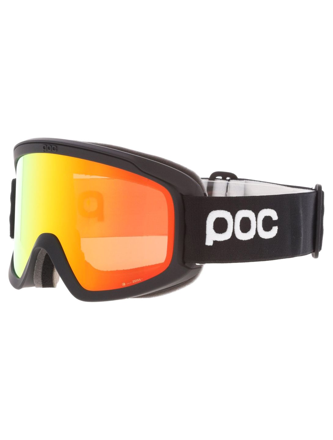 POC, Opsin Skibrille Unisex Uranium Black / Partly Sunny Orange orange, schwarz 