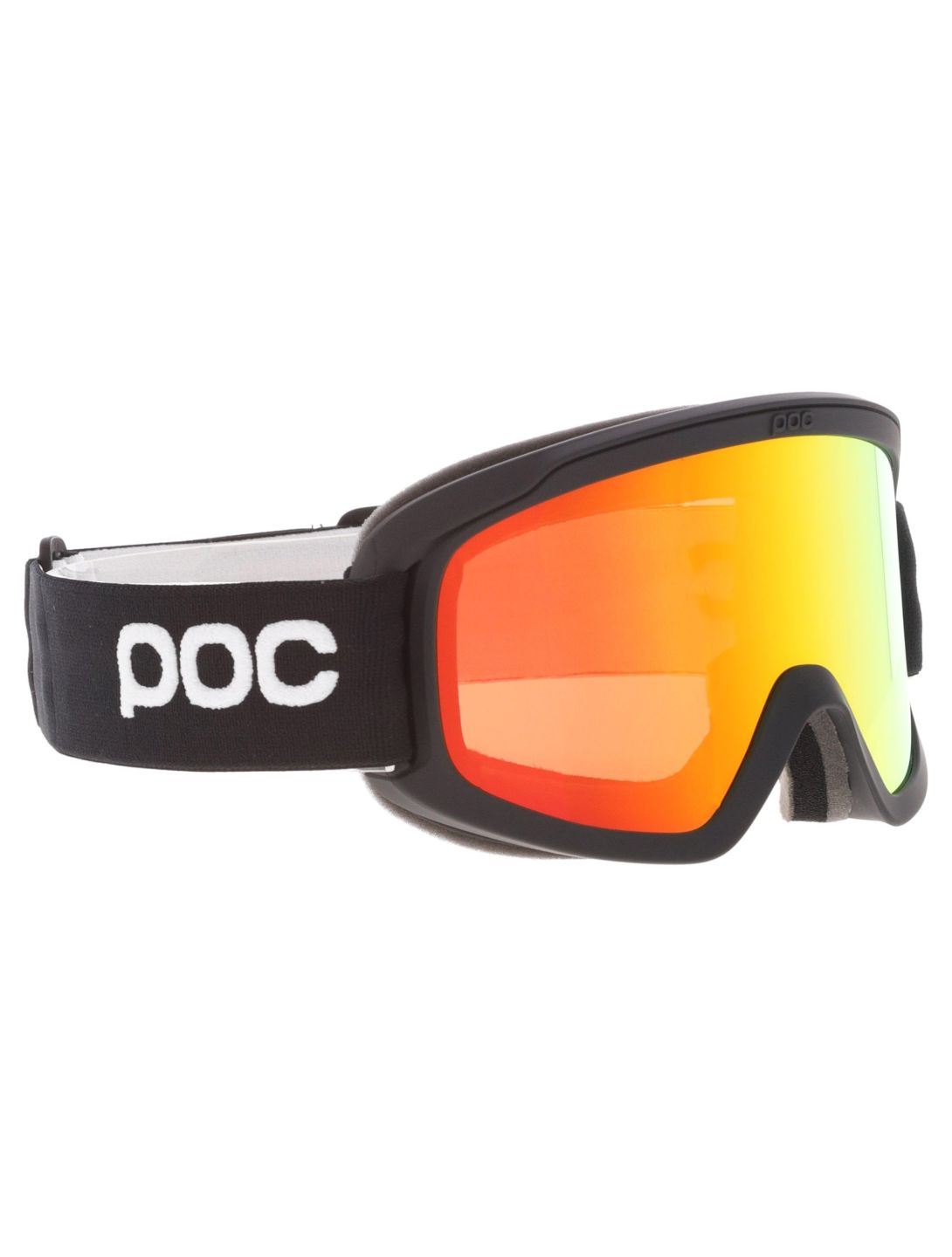 POC, Opsin Skibrille Unisex Uranium Black / Partly Sunny Orange orange, schwarz 