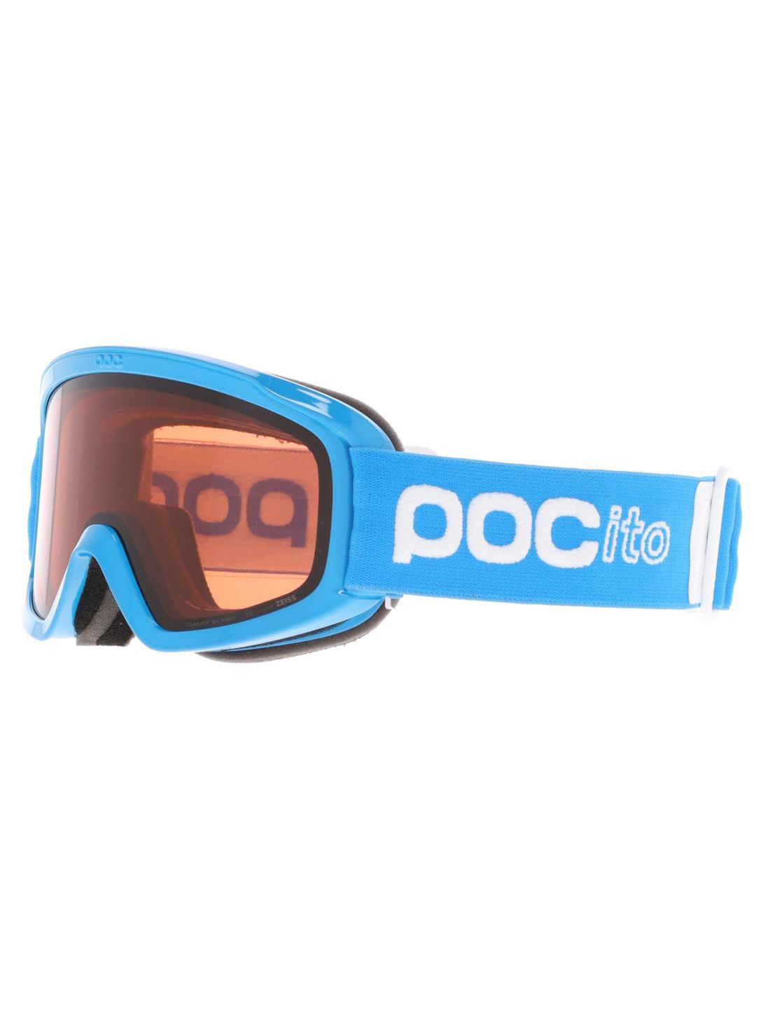 POC, POCito Opsin Skibrille Kinder Fluorescent Blue / Partly Sunny Light Orange blau, orange 