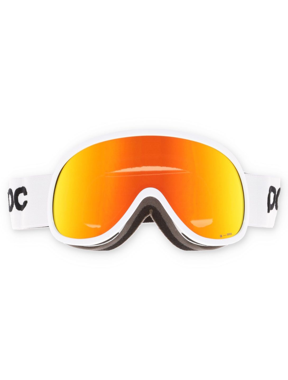 POC, Retina Mid Skibrille Unisex Hydrogen White / Partly Sunny Orange orange, weiß 