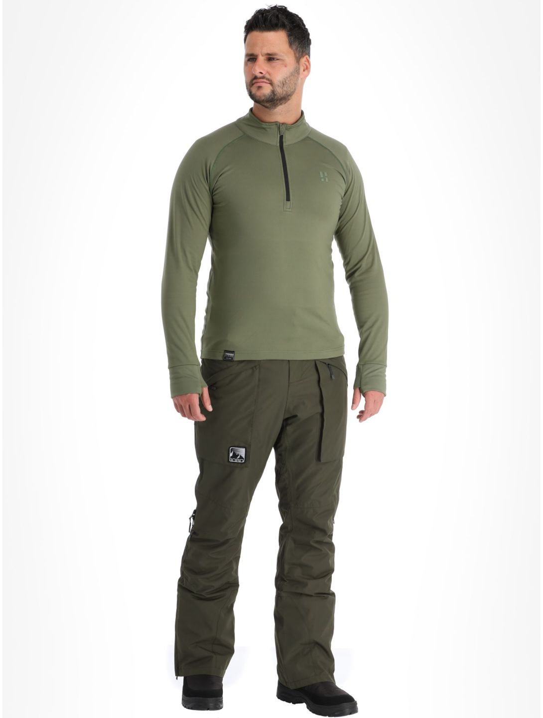 Poederbaas, Arctic Pullover Herren Green grün 