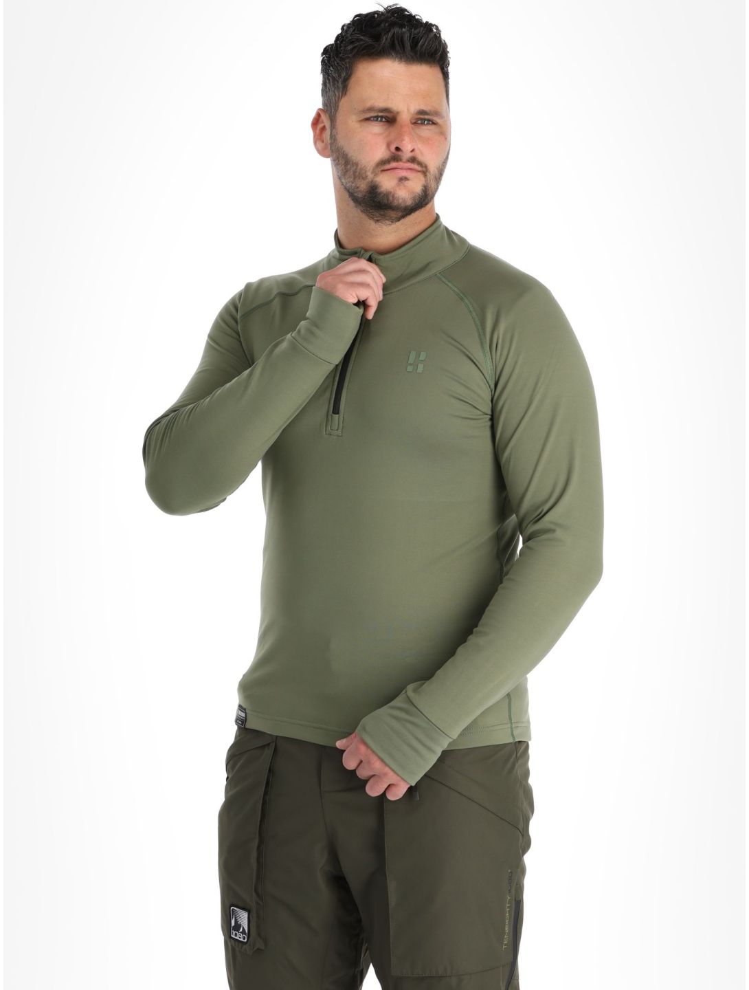 Poederbaas, Arctic Pullover Herren Green grün 