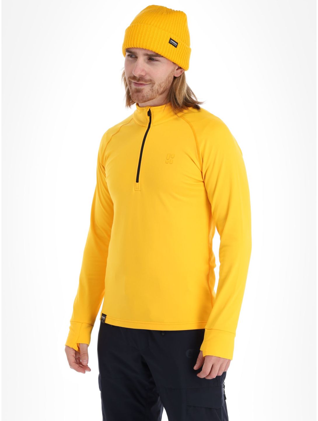 Poederbaas, Arctic Pullover Herren Yellow gelb 