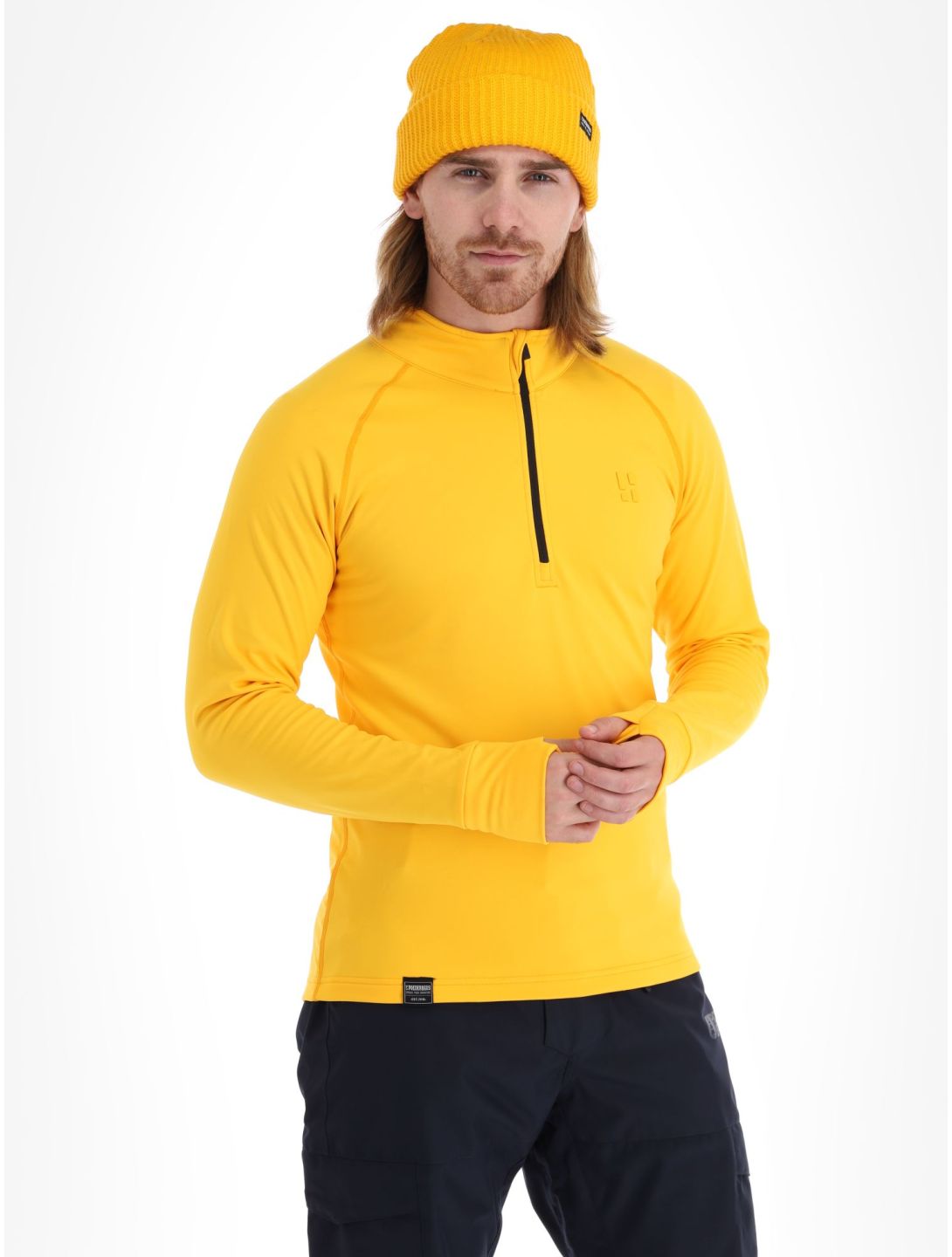 Poederbaas, Arctic Pullover Herren Yellow gelb 