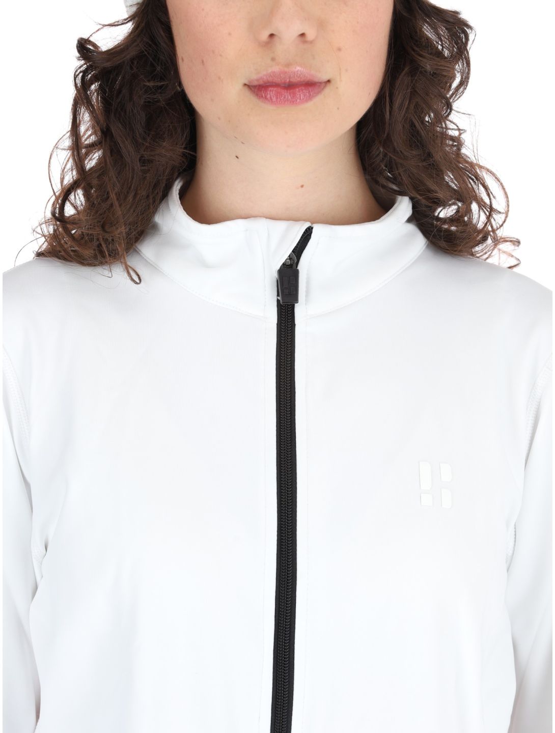 Poederbaas, Arctic Sports Tech Jacke Damen Off White weiß 