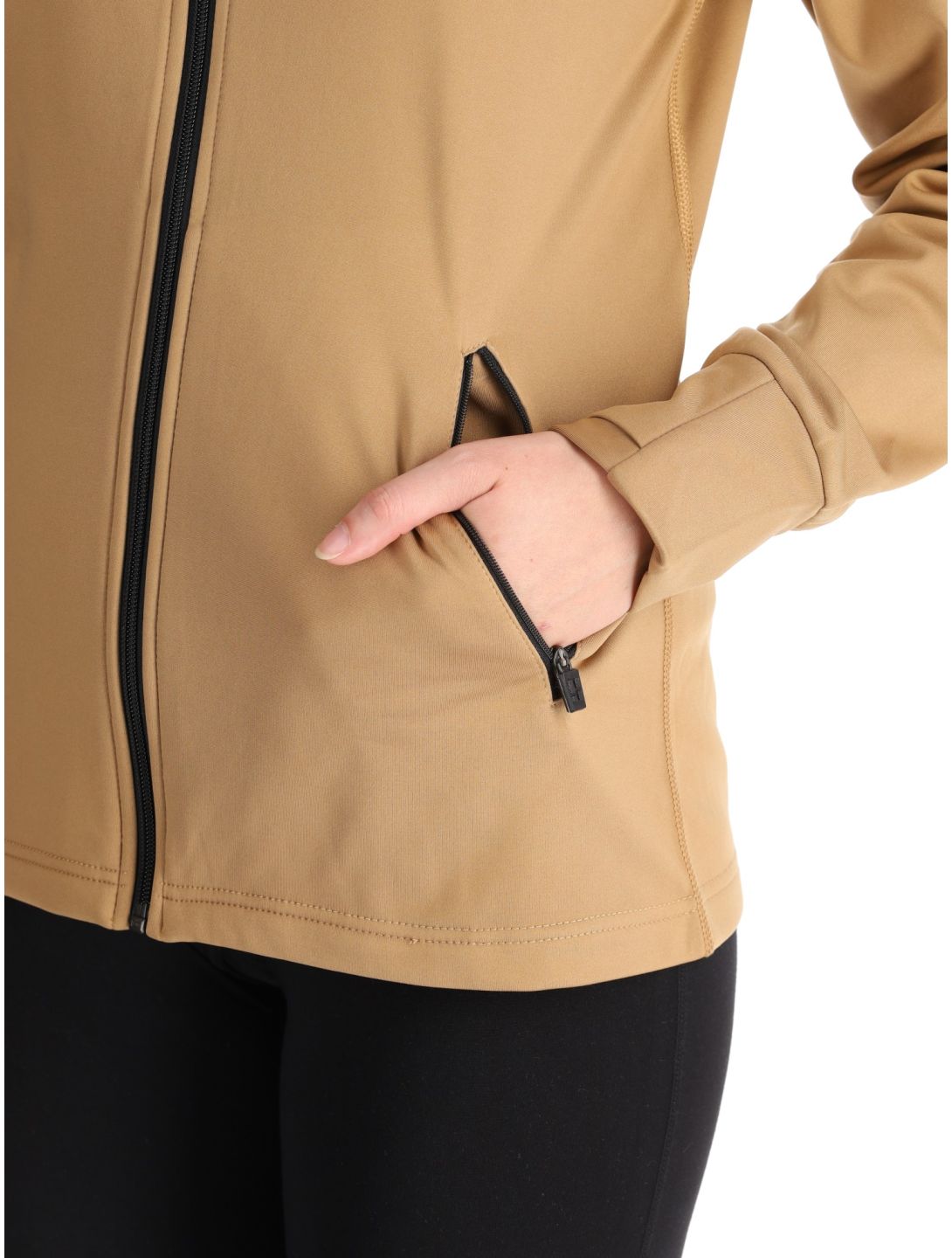 Poederbaas, Arctic Sports Tech Jacke Damen Sand beige 