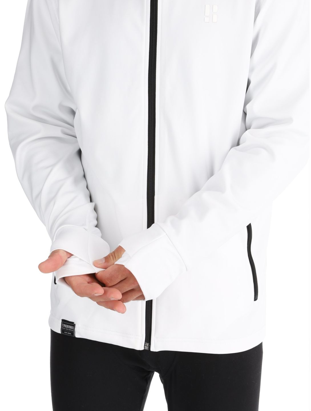 Poederbaas, Arctic Sports Tech Jacke Herren Off White weiß 