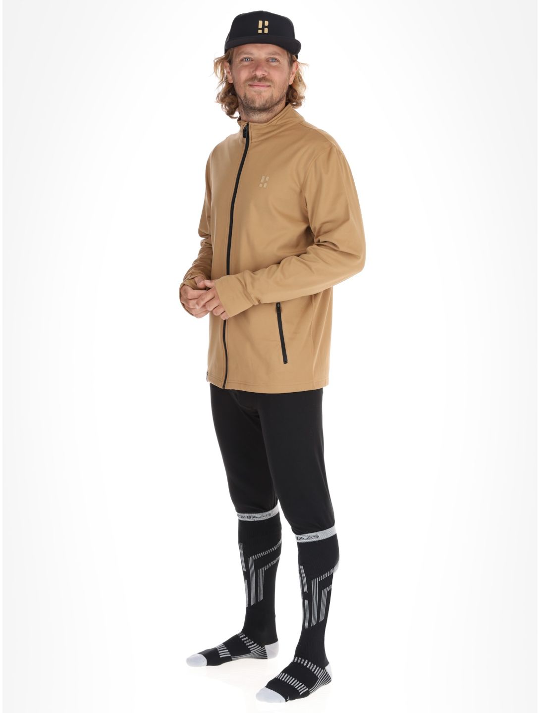 Poederbaas, Arctic Sports Tech Jacke Herren Sand beige 