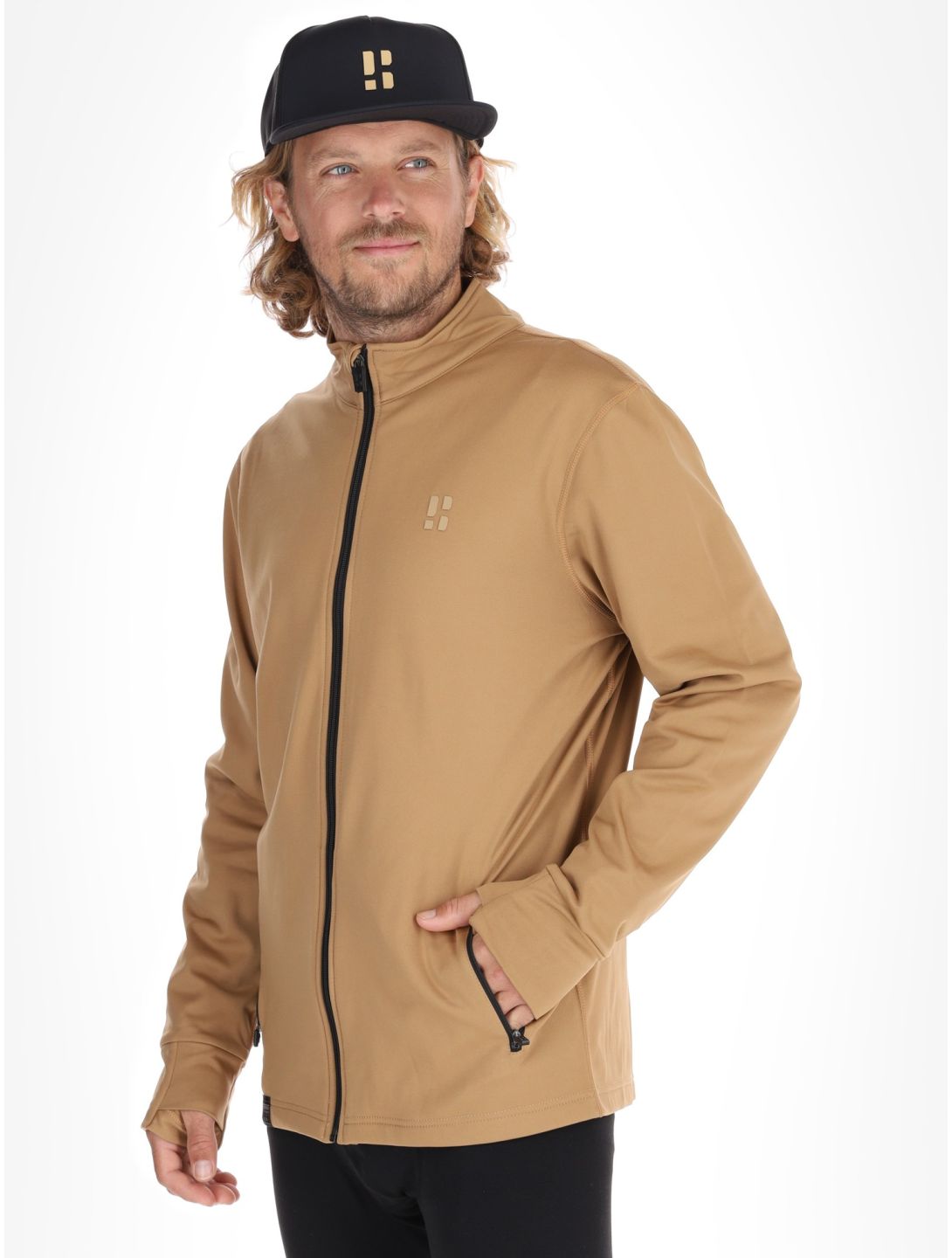 Poederbaas, Arctic Sports Tech Jacke Herren Sand beige 