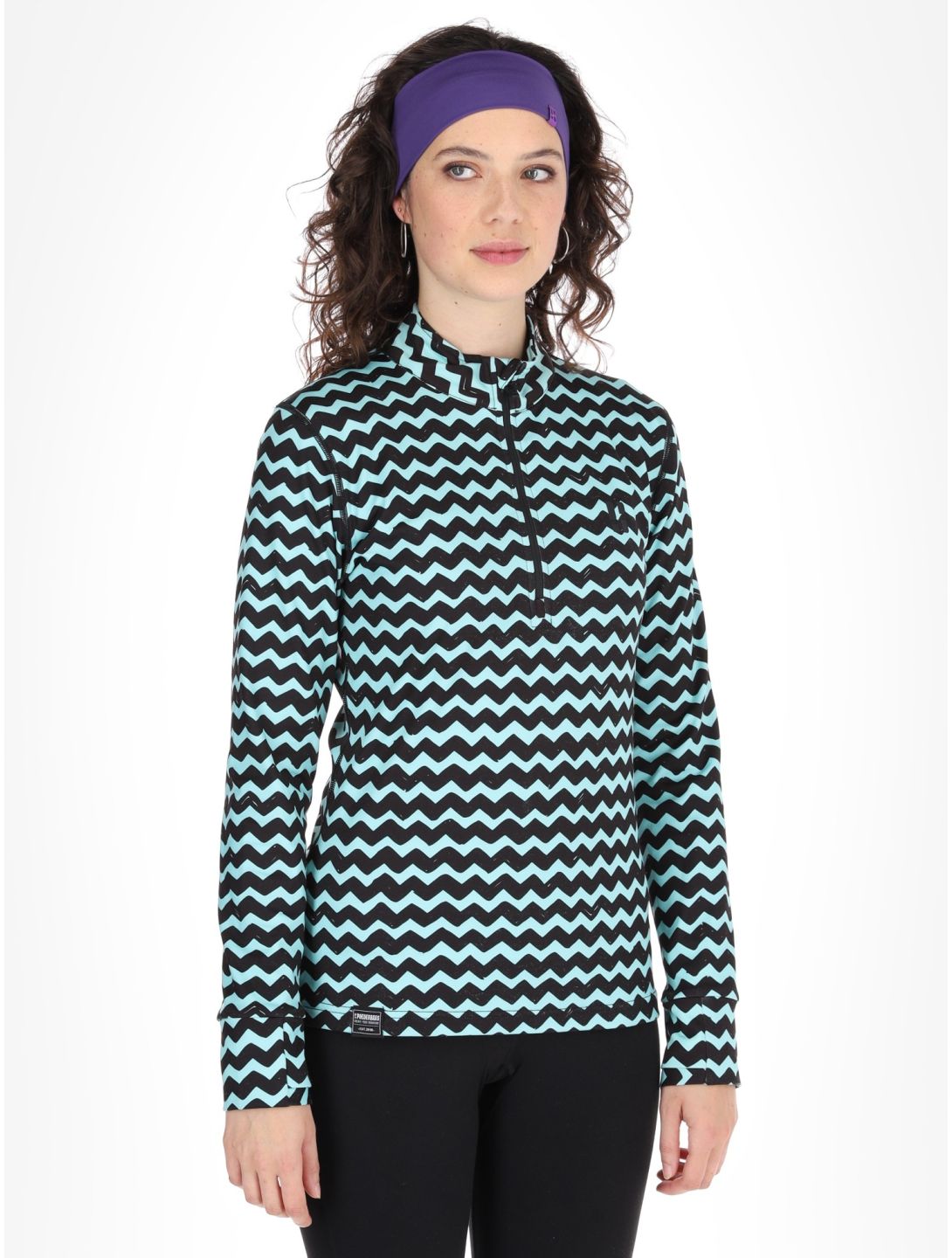 Poederbaas, Arty Pullover Damen Mint grün 