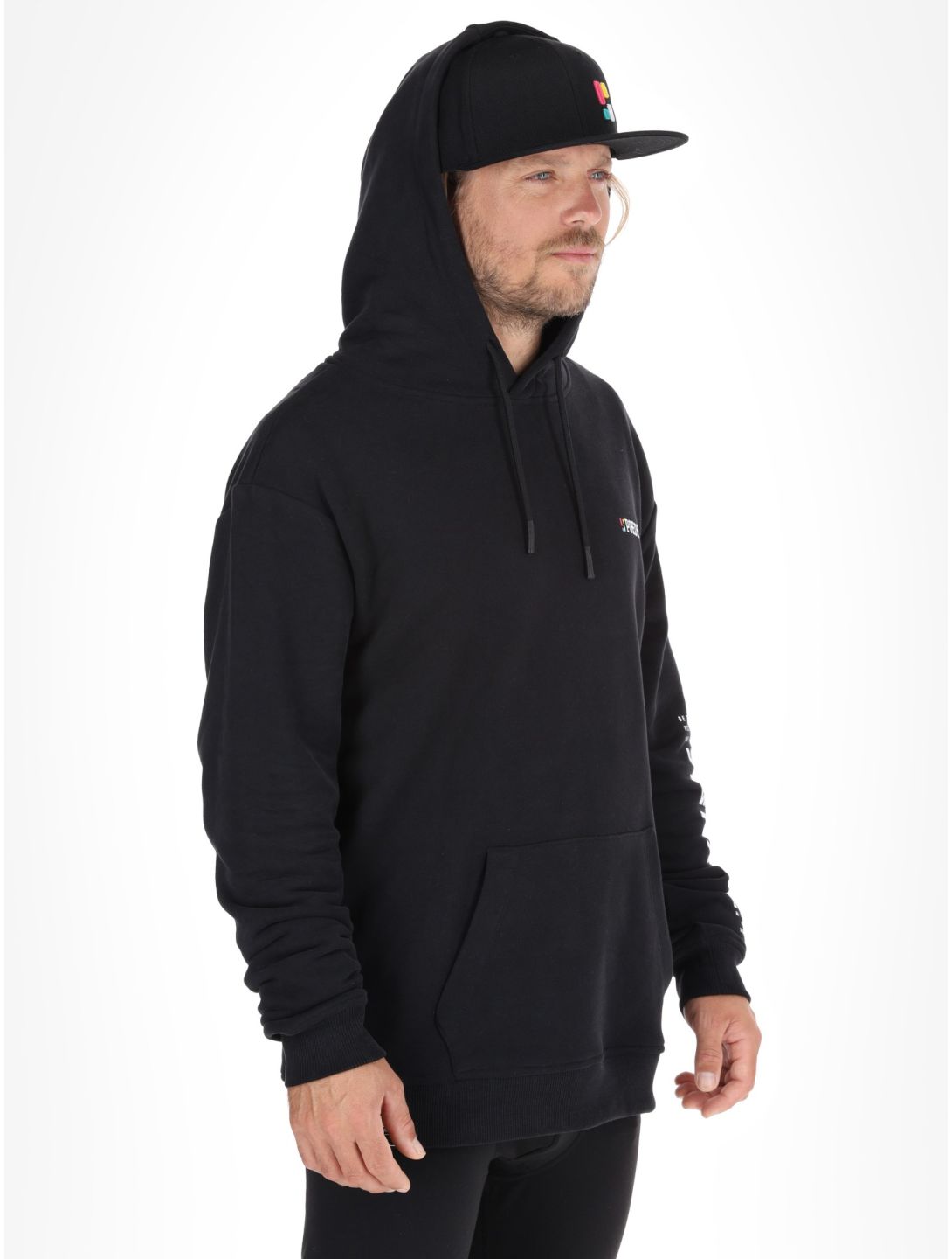 Poederbaas, Arty Hoody Pullover Herren Black schwarz 