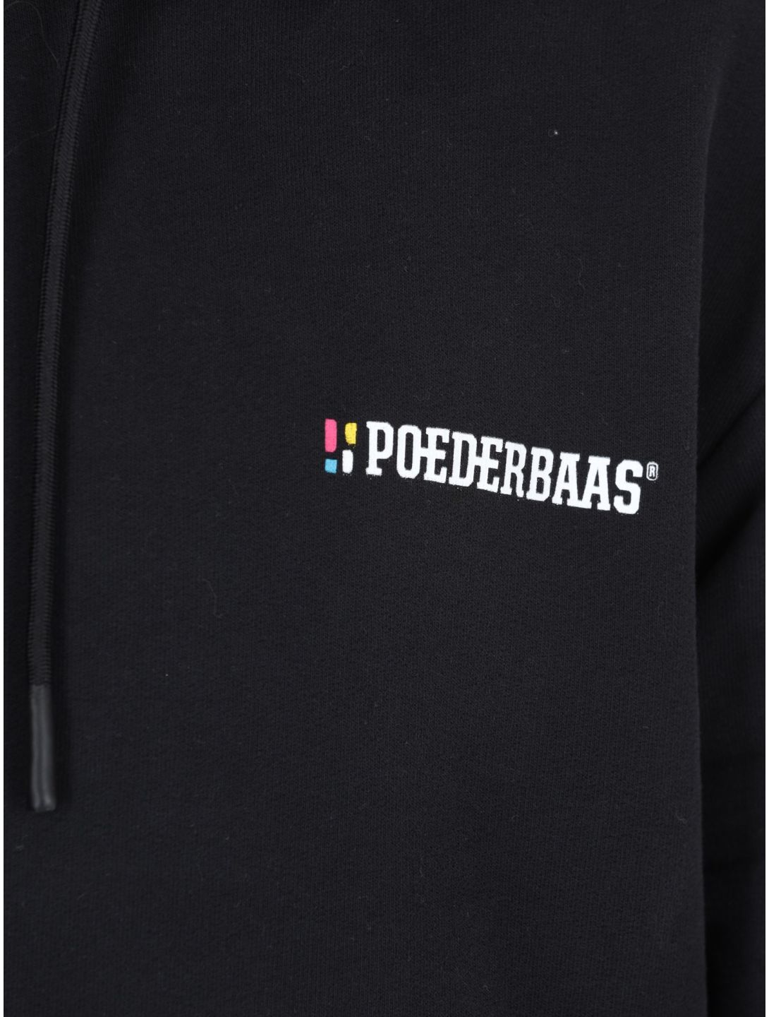 Poederbaas, Arty Hoody Pullover Herren Black schwarz 