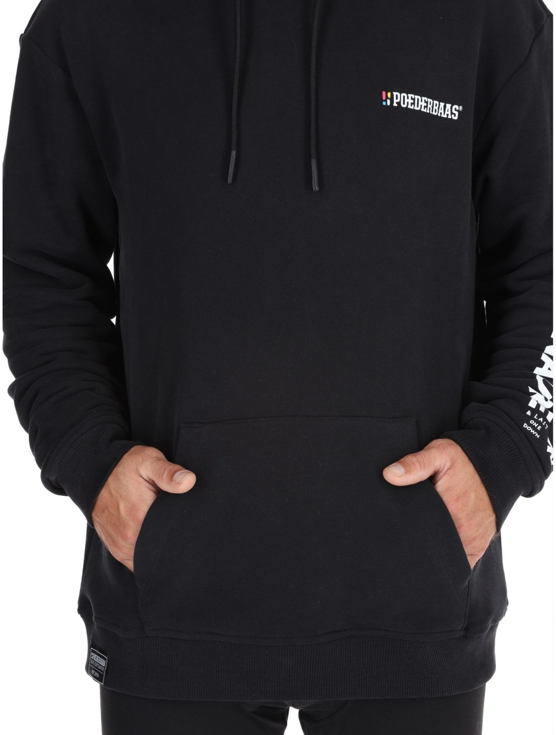 Poederbaas, Arty Hoody Pullover Herren Black schwarz 