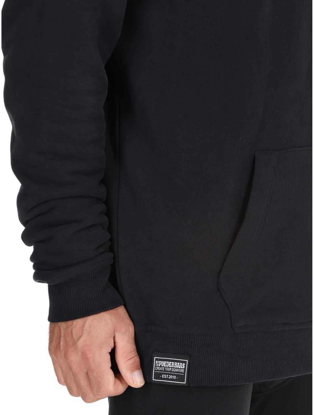 Poederbaas, Arty Hoody Pullover Herren Black schwarz 