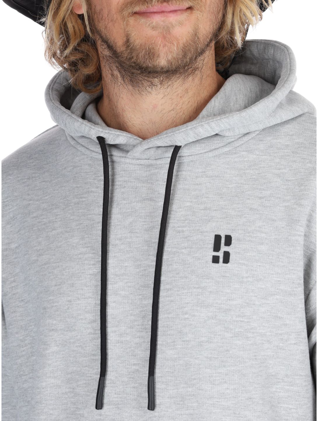 Poederbaas, Arty Hoody Pullover Herren Grey grau 