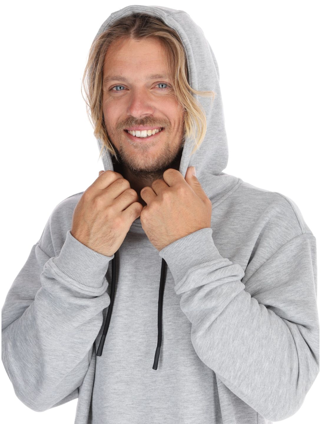 Poederbaas, Arty Hoody Pullover Herren Grey grau 