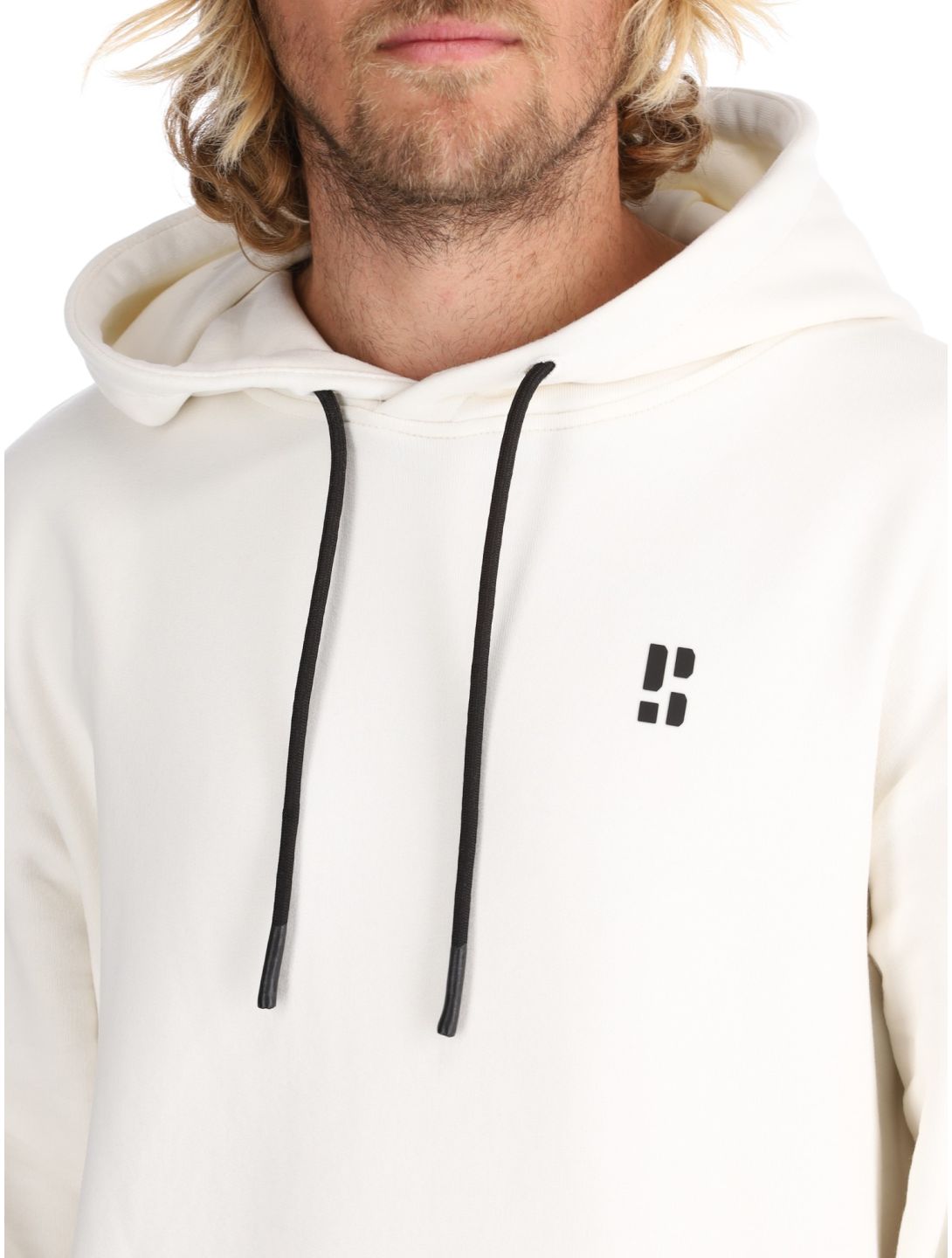 Poederbaas, Arty Hoody Pullover Herren Off White weiß 