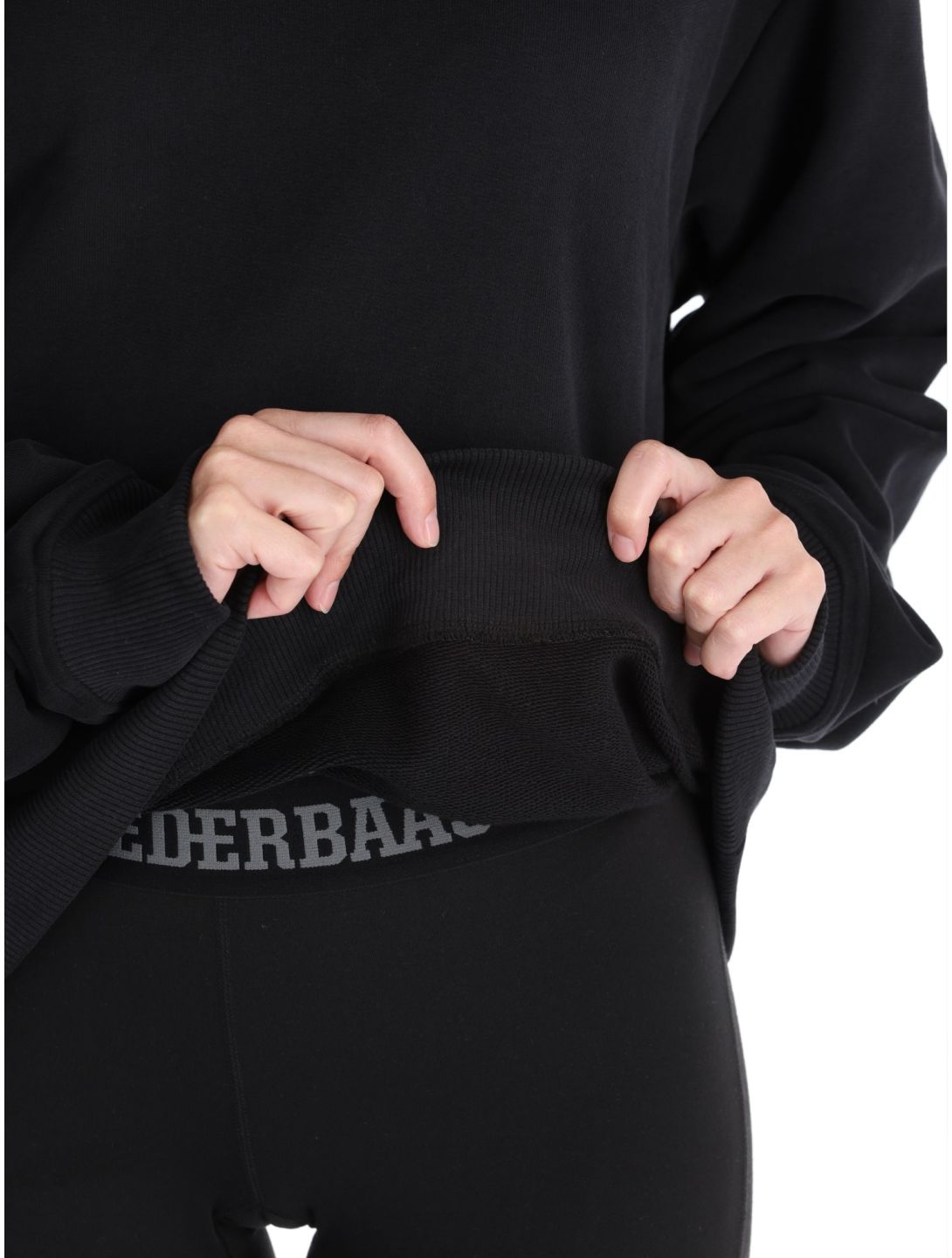 Poederbaas, Arty Sweater Pullover Damen Black schwarz 