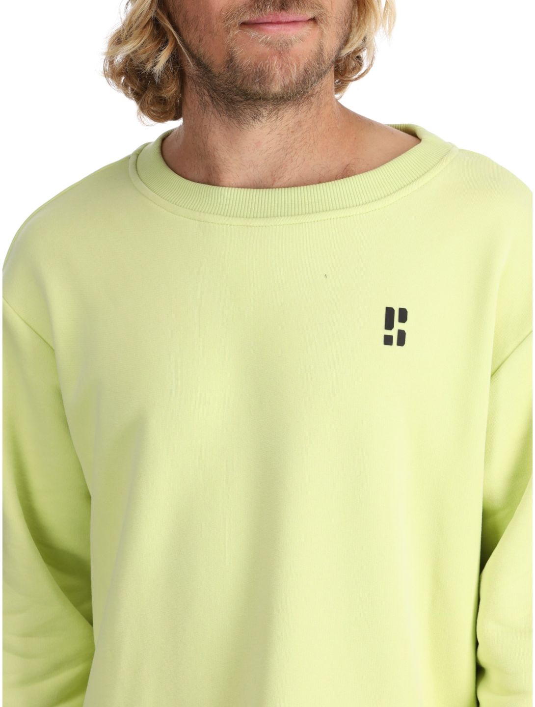 Poederbaas, Arty Sweater Pullover Herren Matcha Green grün 