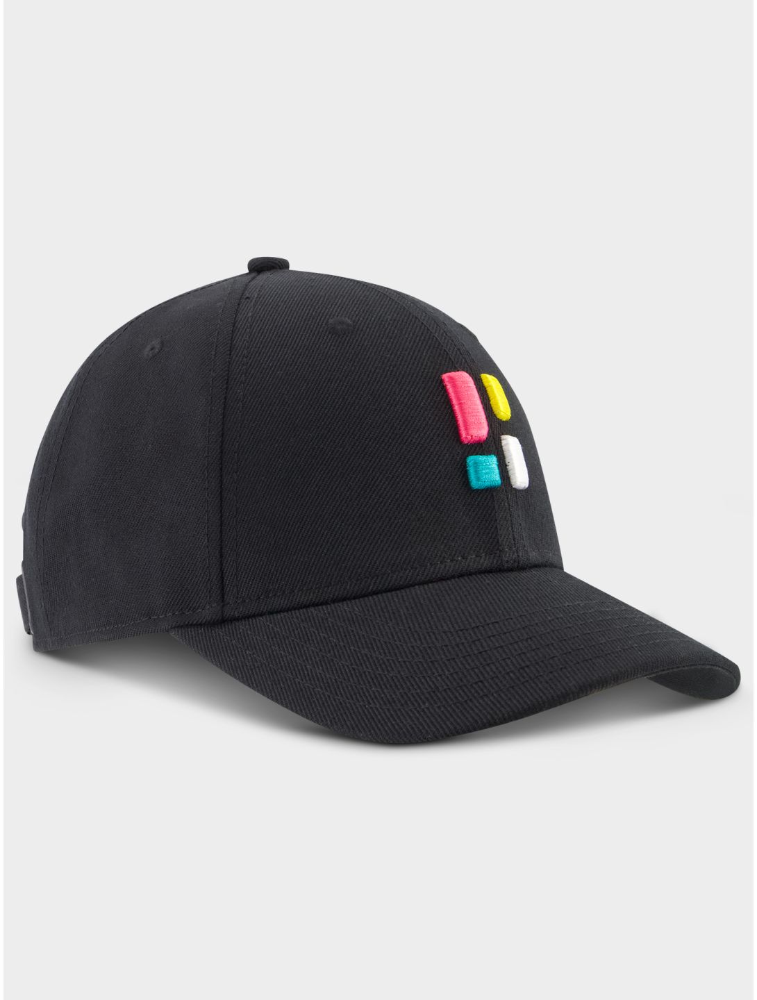 Poederbaas, Brand Cap Kappe Black Multi 