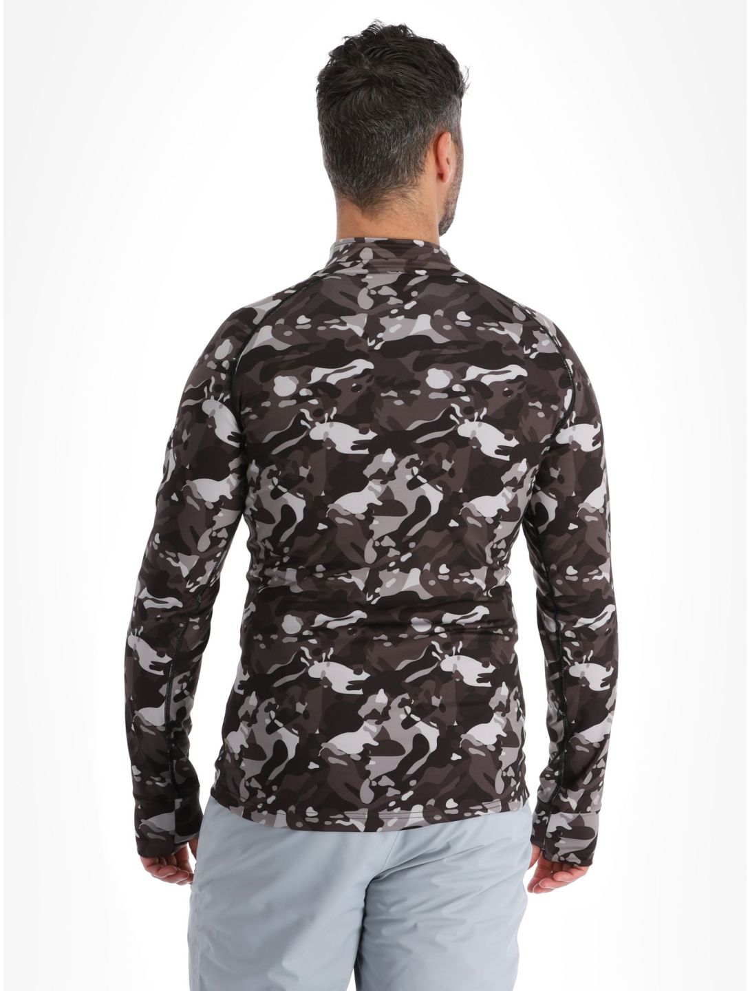 Poederbaas, Camo Pullover Herren Black schwarz 