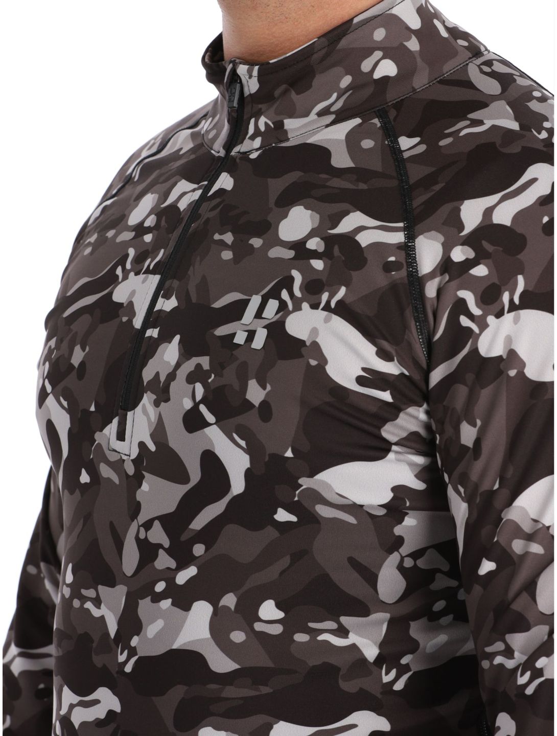 Poederbaas, Camo Pullover Herren Black schwarz 