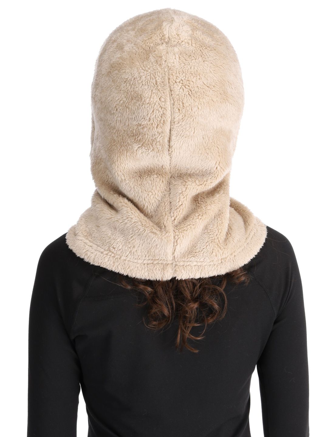 Poederbaas, Fluffy Balaclava Skimaske Unisex Sand beige 