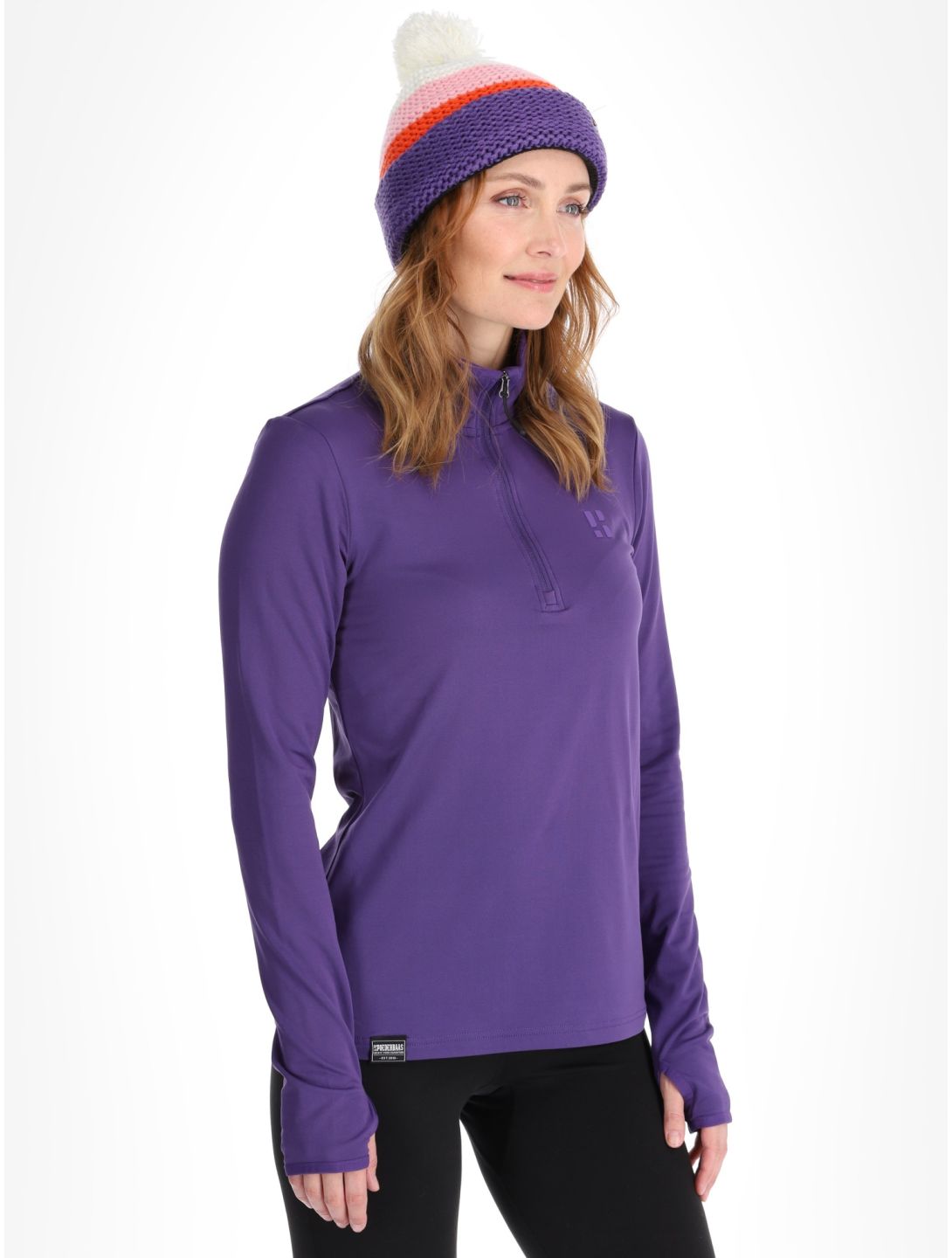 Poederbaas, Four Seasons Lightweight Pullover Damen Purple violett 