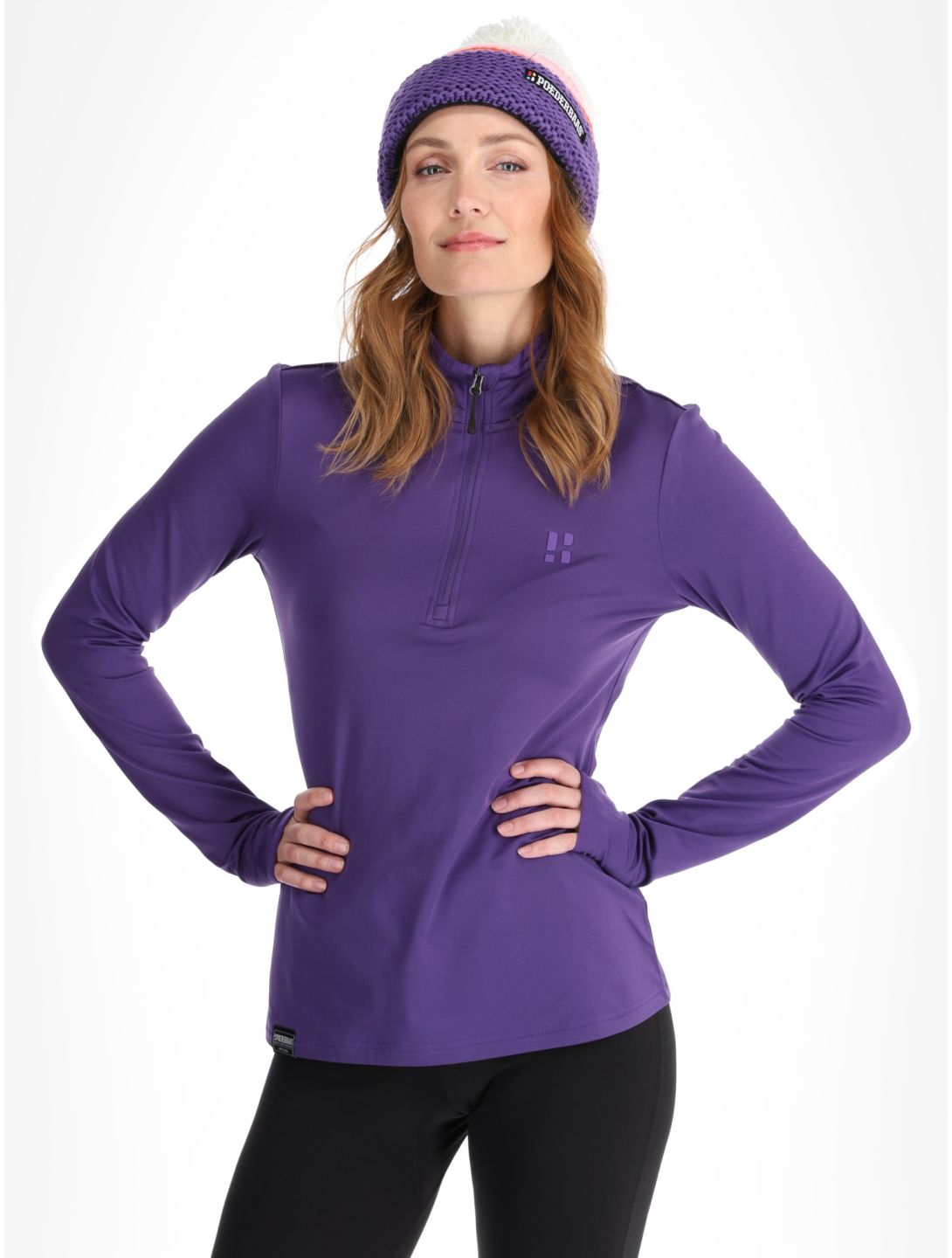 Poederbaas, Four Seasons Lightweight Pullover Damen Purple violett 