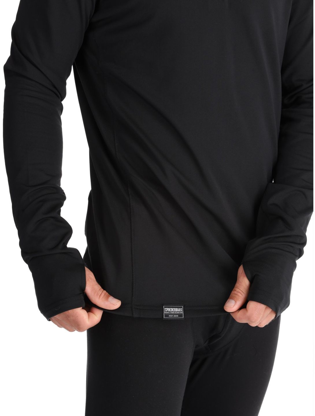 Poederbaas, Four Seasons Lightweight Pullover Herren Black schwarz 