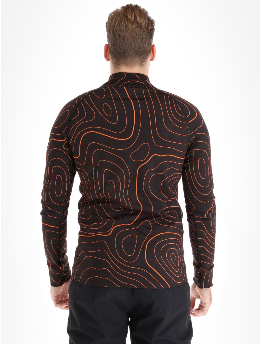 Poederbaas, Maps Pullover Herren Black Orange orange, schwarz 