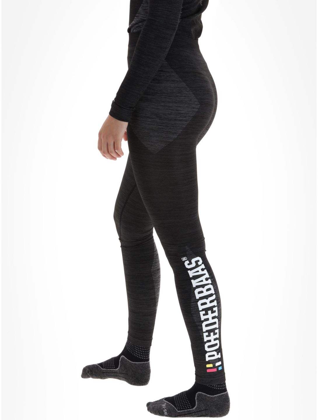 Poederbaas, Technical Thermo Thermohose Damen Black schwarz 