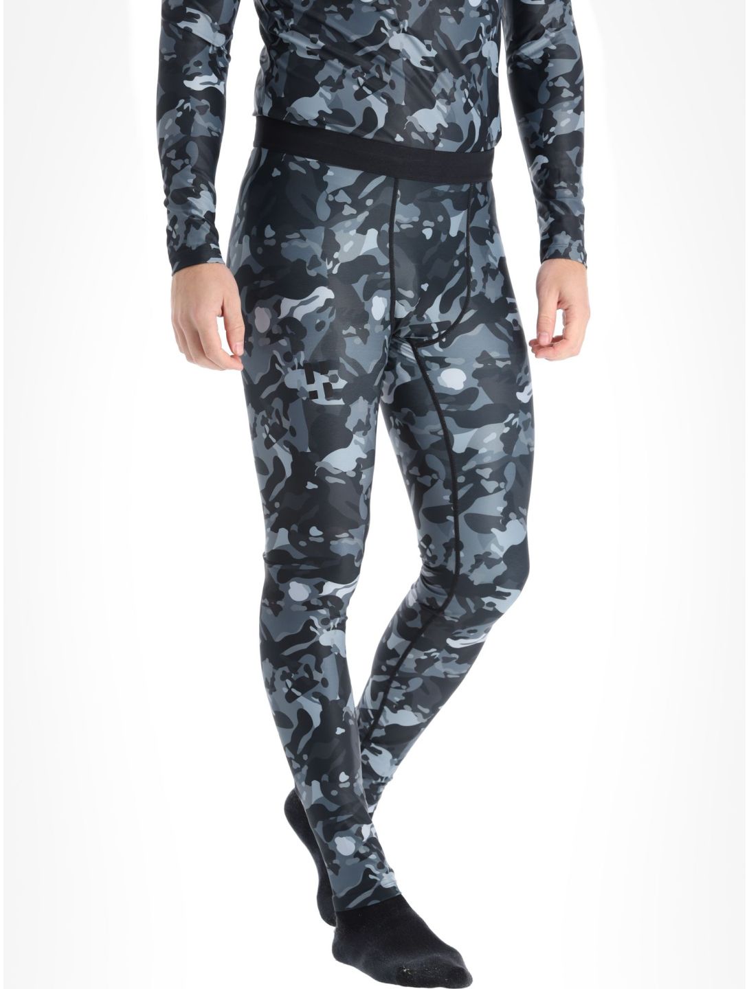 Poederbaas, Thermo Camo Thermohose Herren Black schwarz 