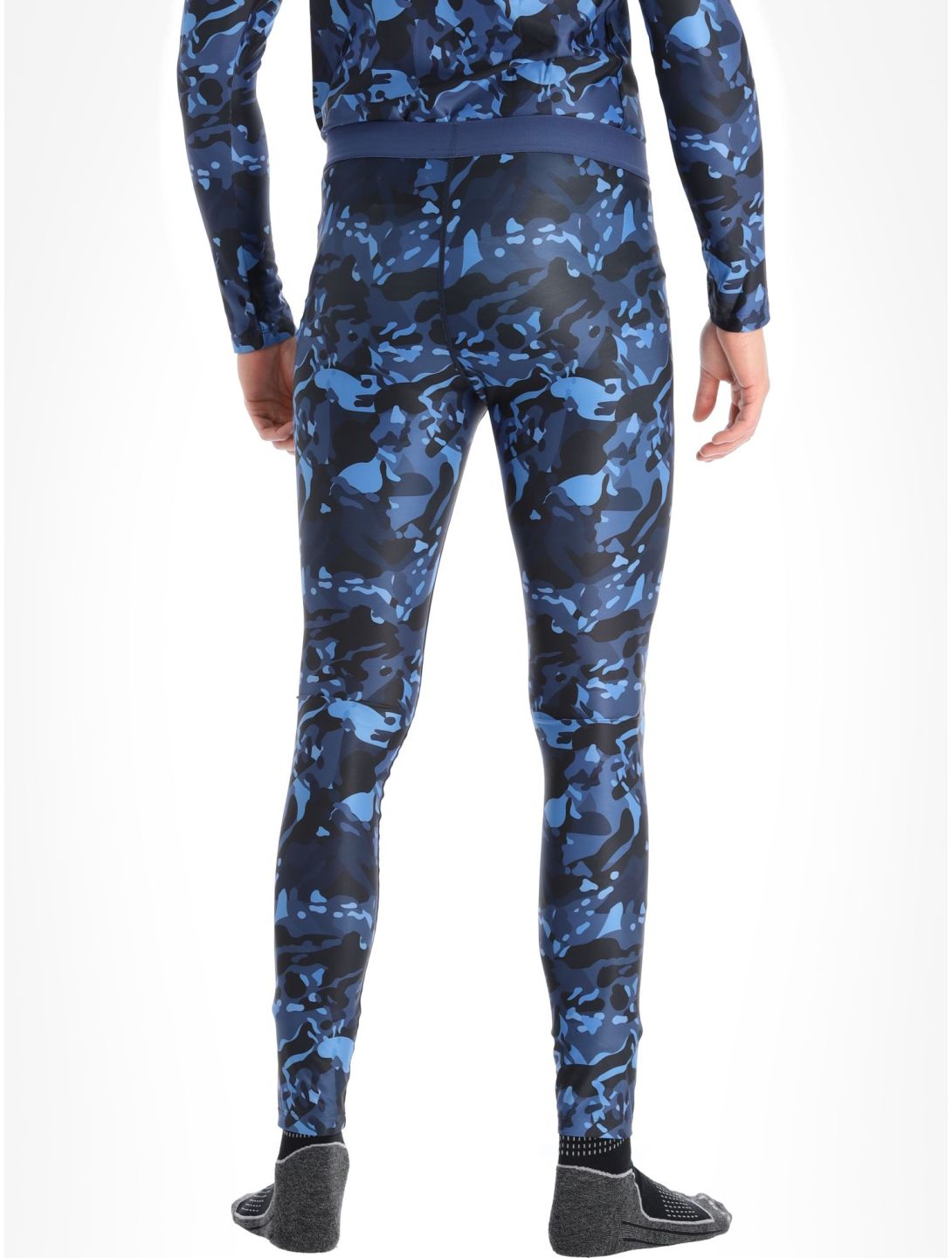 Poederbaas, Thermo Camo Thermohose Herren Navy blau 