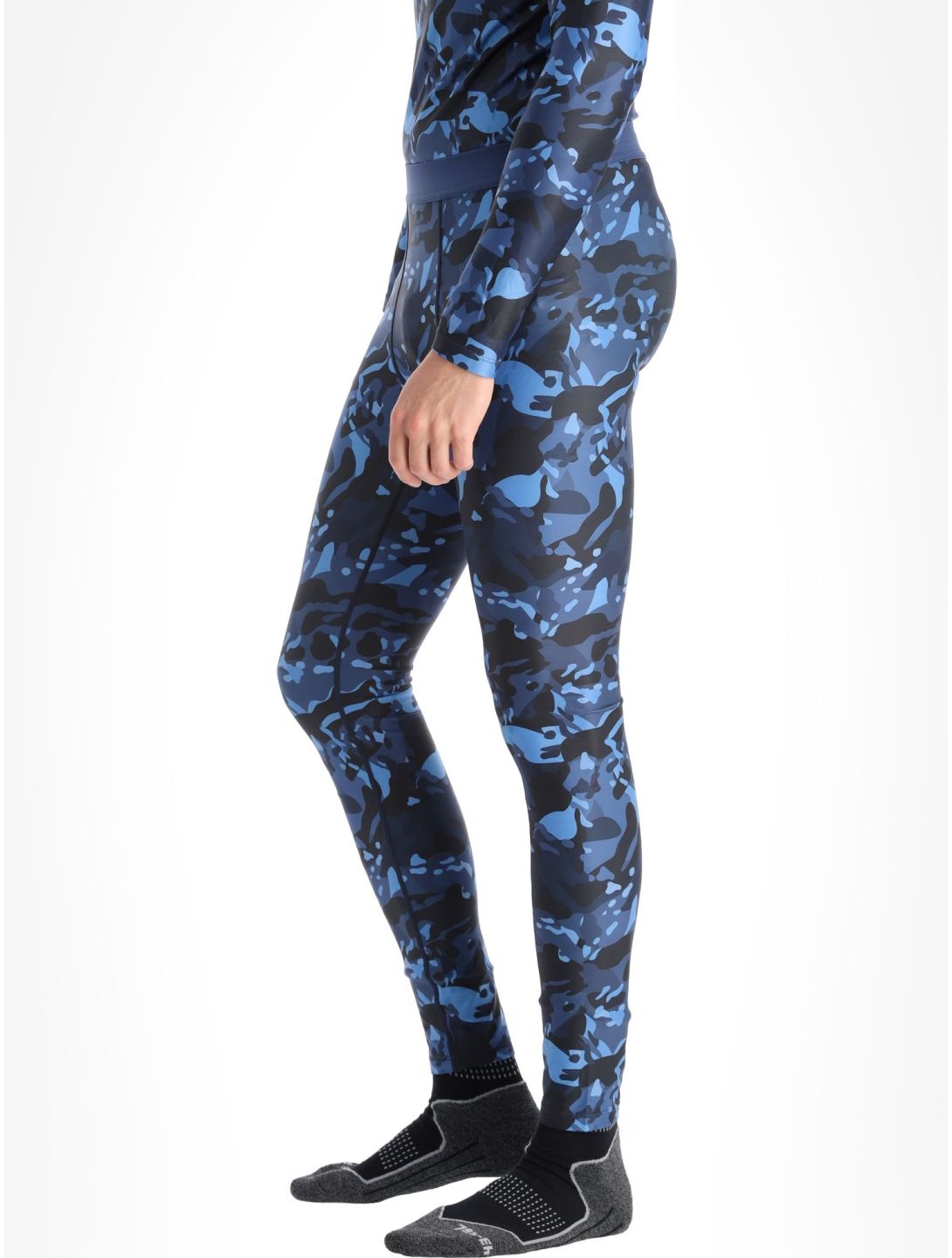 Poederbaas, Thermo Camo Thermohose Herren Navy blau 