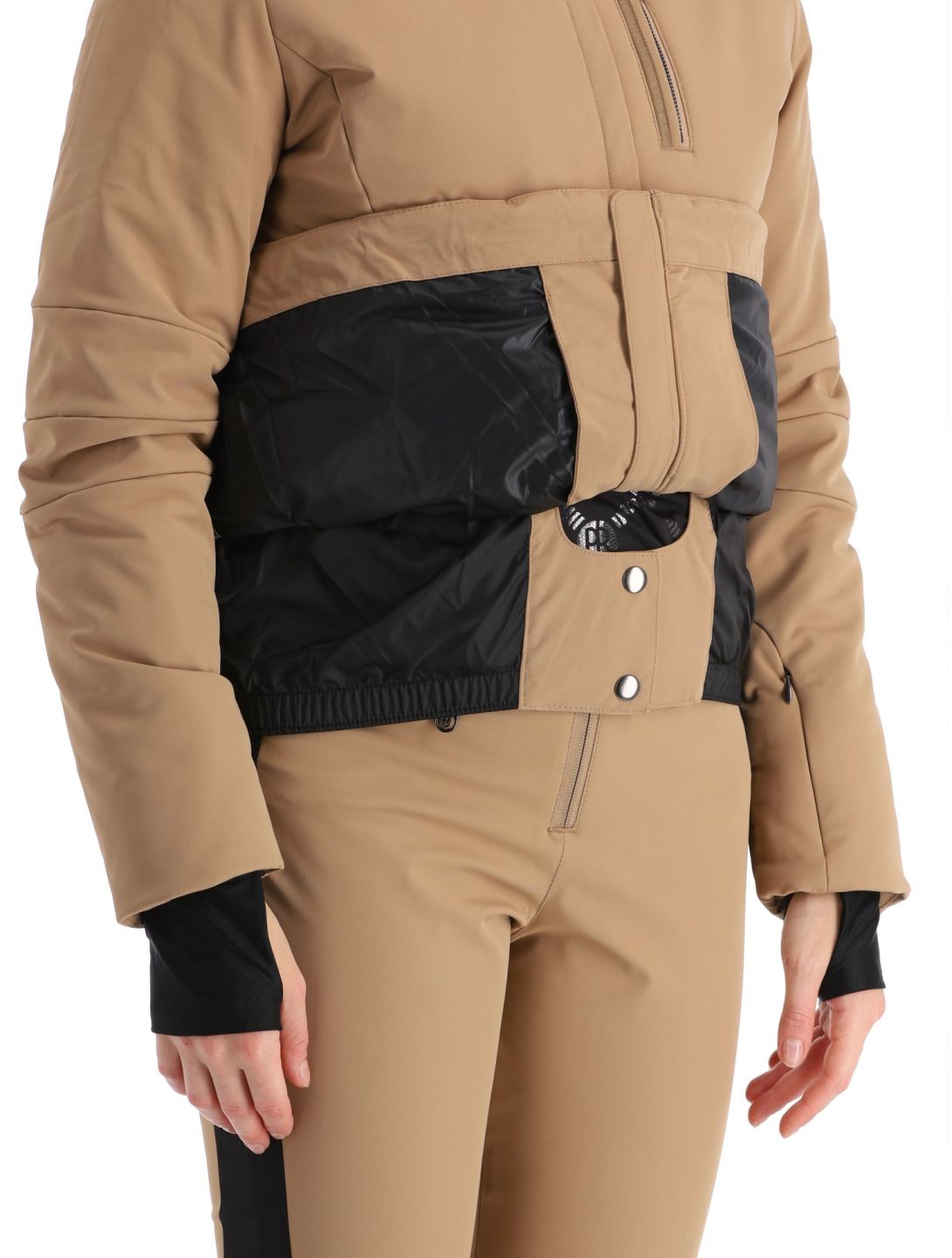 Poivre Blanc, Active Line W23-0802-WO Skijacke Damen Almond Brown braun 