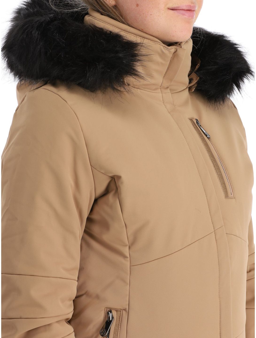 Poivre Blanc, Active Line W23-0802-WO Skijacke Damen Almond Brown braun 