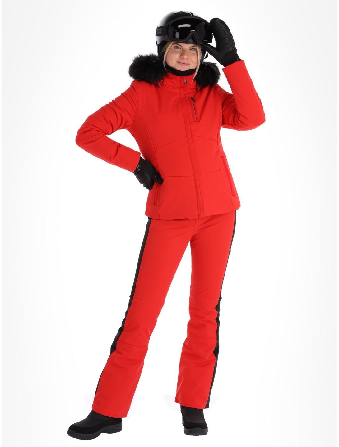 Poivre Blanc, Active Line W23-0802-WO Skijacke Damen Scarlet Red rot 