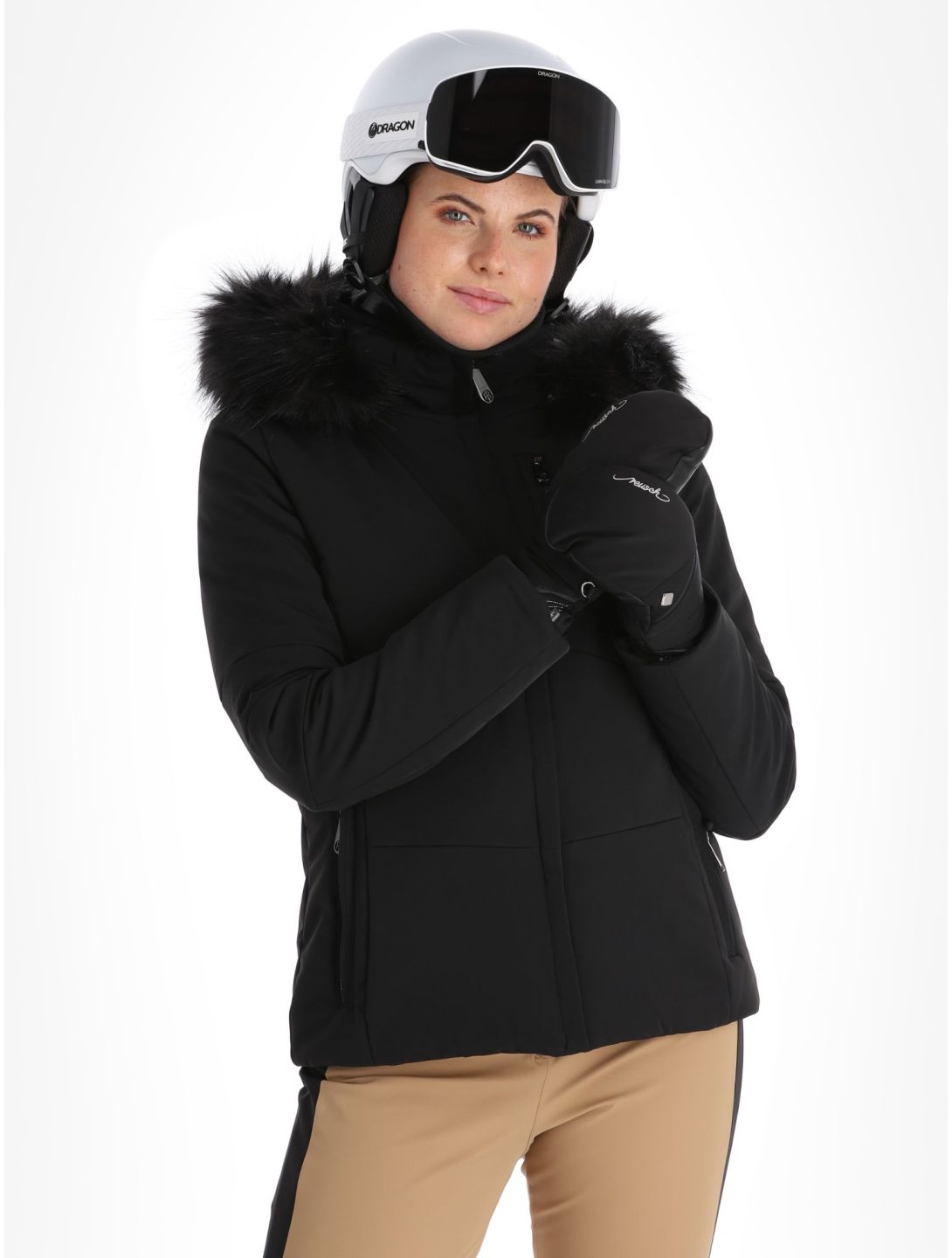 Poivre Blanc, Active Line W23-0802-WO Skijacke Damen Black schwarz 