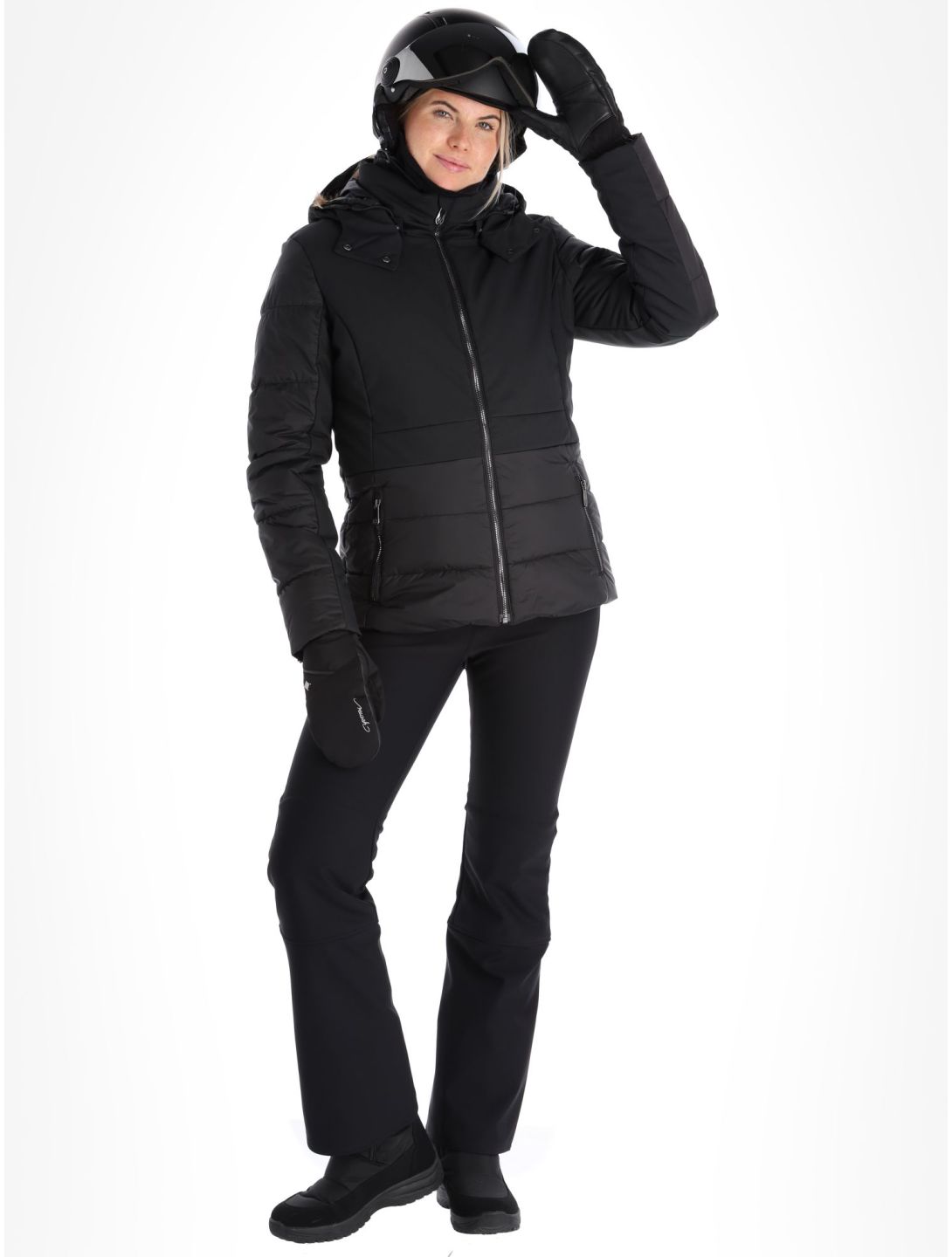 Poivre Blanc, Lifewear Line W23-0701-WO Skijacke Damen Black schwarz 