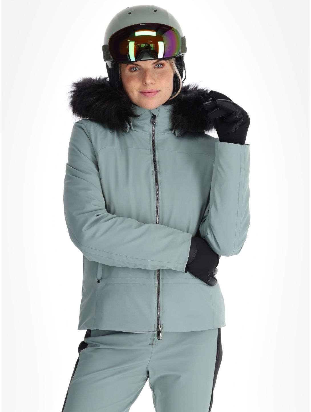 Poivre Blanc, Luxe Sport 24PBH0800/WO Skijacke Damen Lichen Green grün 