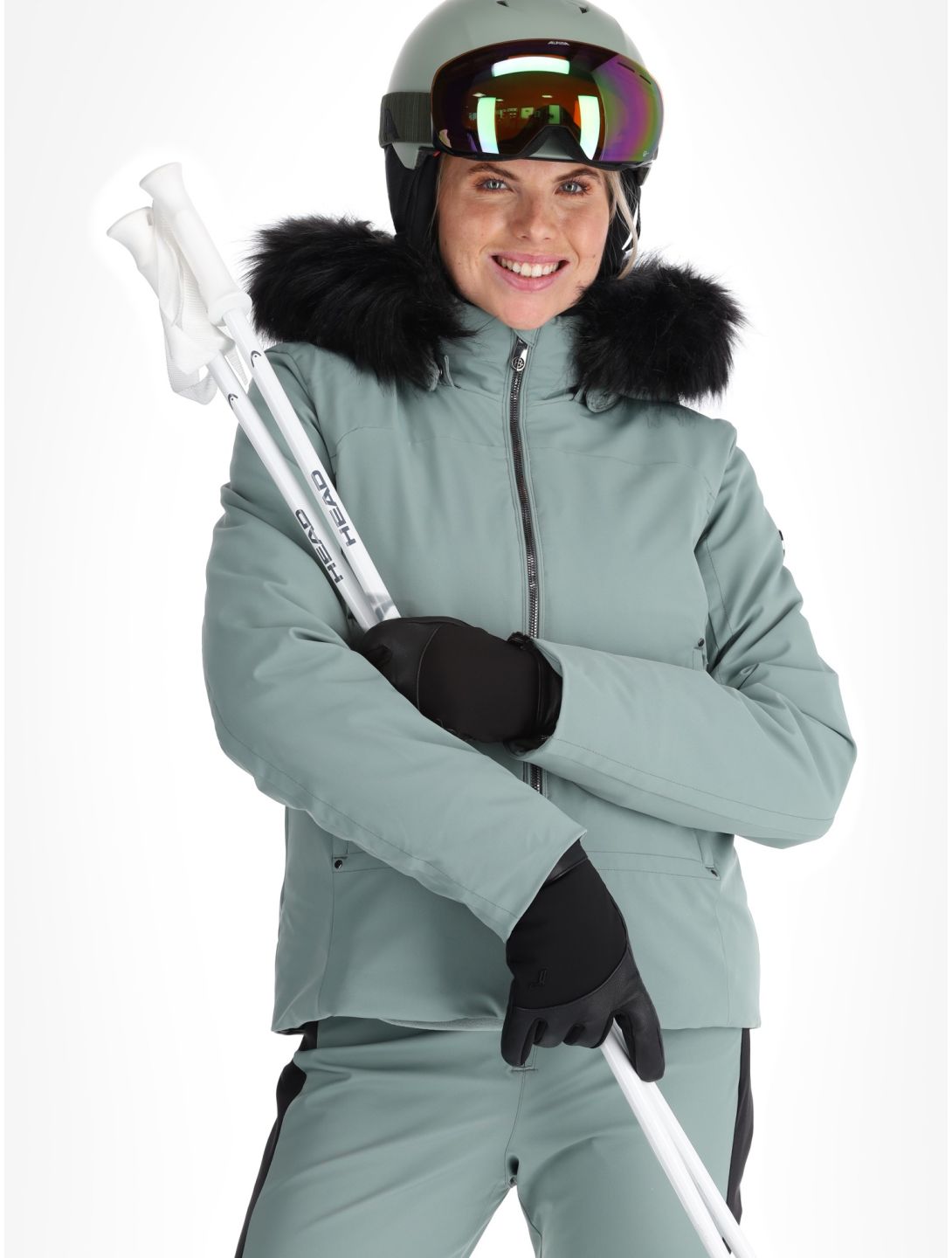 Poivre Blanc, Luxe Sport 24PBH0800/WO Skijacke Damen Lichen Green grün 