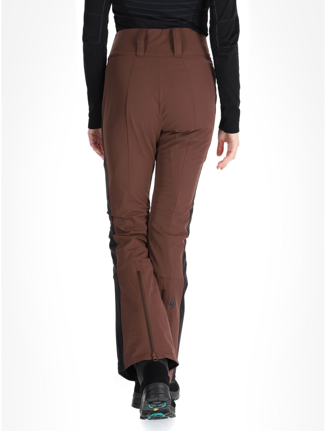 Poivre Blanc, Luxe Sport 24PBH0822/WO Skihose Damen Choco Brown / Black braun, schwarz 