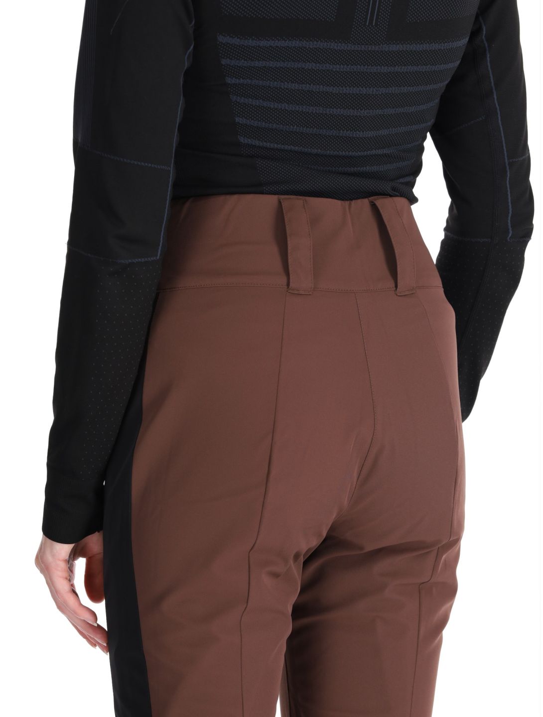 Poivre Blanc, Luxe Sport 24PBH0822/WO Skihose Damen Choco Brown / Black braun, schwarz 