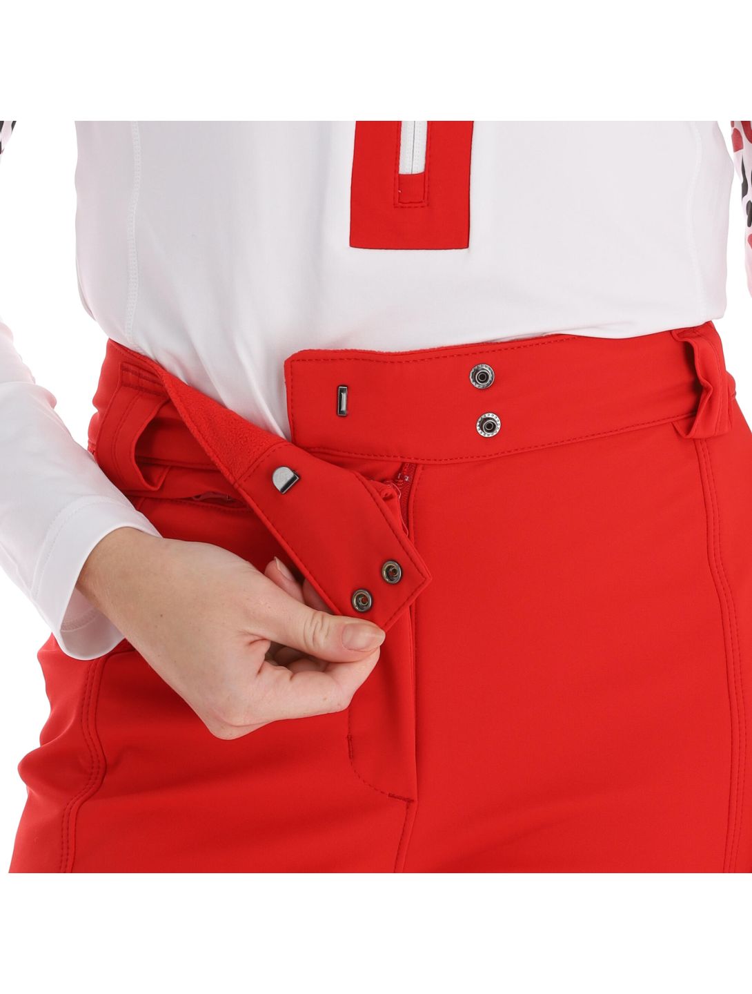 Poivre Blanc, Stretch Ski Pants Skihose Damen scarlet rot 