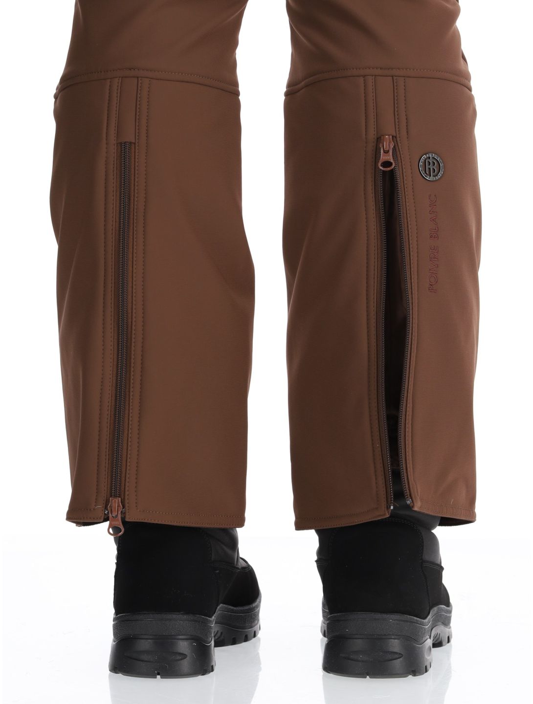 Poivre Blanc, Traditional 24PBH1121/WO/A Softshell Skihose Damen Choco Brown braun 