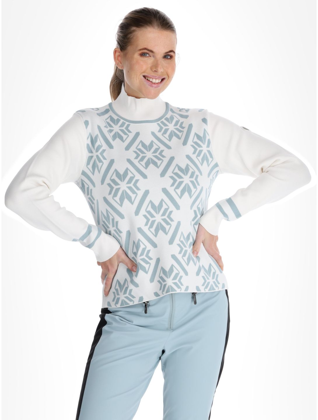 Poivre Blanc, Traditional 24PBH3552/WO Pullover Damen White weiß 